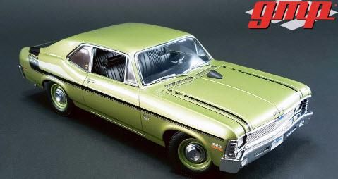 GMP 18831 1/18 1970 Chevy Nova Yenko Deuce - Citrus Green ...