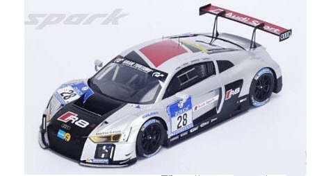 スパーク 18SG010 1/18 Audi R8 LMS No.28 Winner 24h Nurburgring 2015 C.Mies -  E.Sandstrom - ミニチャンプス専門店 【Minichamps World】