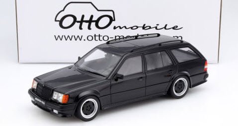 OTTO オットー OTM147 1/18 メルセデスベンツ S124 AMG 300 TE (ブラック) - ミニチャンプス専門店　 【Minichamps World】