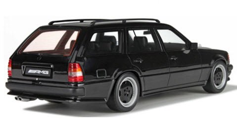 OTTO オットー OTM147 1/18 メルセデスベンツ S124 AMG 300 TE (ブラック) - ミニチャンプス専門店　 【Minichamps World】