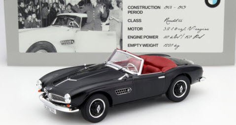 ノレブ 80432411547 1/18 BMW 507 ロードスター 1956 ブラック BMW特注