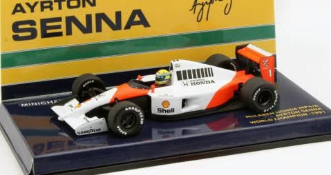 ミニチャンプス 540914301 1/43 マクラーレン ホンダ MP4/6 #1 A.セナ ワールドチャンピオン 1991 -  ミニチャンプス専門店 【Minichamps World】