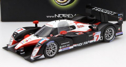 ノレブ 08LESP902 1/18 プジョー 908 HDI FAP #7 ルマン 2008 Minassian / Gene /  Villeneuve - ミニチャンプス専門店 【Minichamps World】