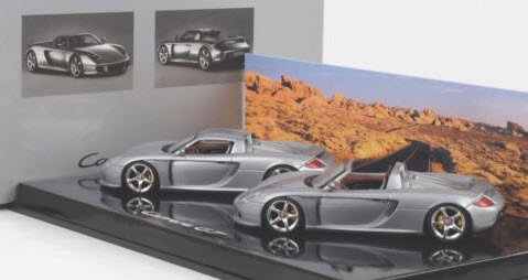 ミニチャンプス WAP02010314 1/43 ポルシェ カレラ GT オープン / クローズド セット 2003 特注品 - ミニチャンプス専門店　 【Minichamps World】