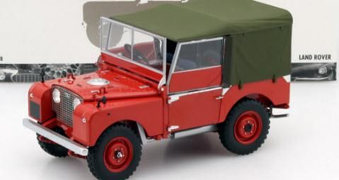 1/18 ミニチャンプス LAND ROVER-1948 1948 Land Rover Series I green 1:18 Minichamps diecast Scale Model