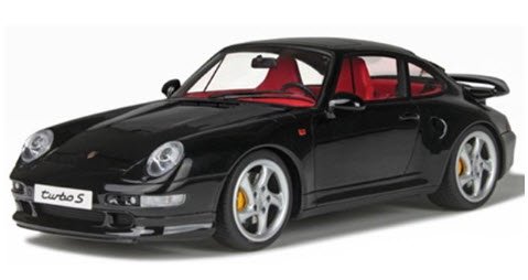 Gtスピリット Gts714 1 18 ポルシェ 911 ターボ S 993 ブラック ミニチャンプス専門店 Minichamps World