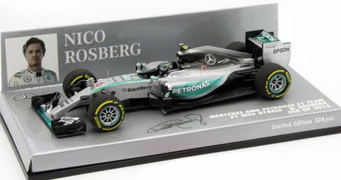 ミニチャンプス 410150306 1/43 メルセデス AMG ペトロナス F1 TEAM