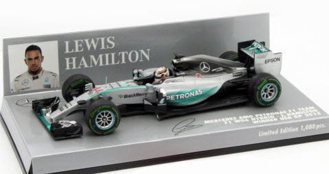 ミニチャンプス 410150444 1/43 メルセデス AMG ペトロナス F1 TEAM