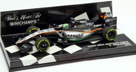 ミニチャンプス 417160027 1/43 サハラ フォース インディア F1チーム