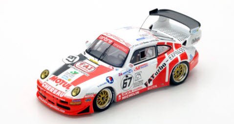 スパーク S4450 1/43 Porsche 911 GT2 No.67 Le Mans 1999 - ミニチャンプス専門店　【Minichamps  World】