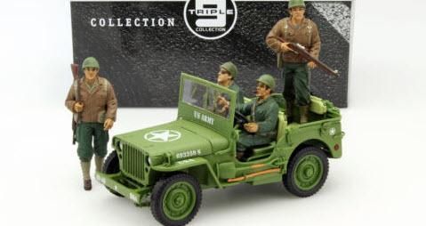 ジープ アクションフィギュア付き ジープ アクションフィギュア付き（Triple9専門店）