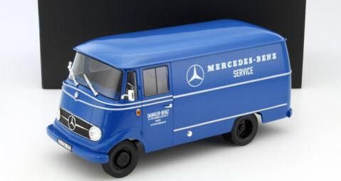 ノレブ B66040630 1/18 メルセデス ベンツ L319 Service Werk Unterturkheim 1960-1966 ブルー  特注品 - ミニチャンプス専門店 【Minichamps World】