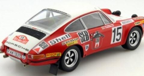 ミニチャンプス 107726815 1/18 ポルシェ911S #15 WALDEGARD