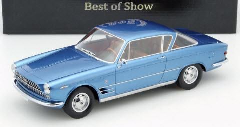 BoS Models BOS161 1/18 フィアット 2300 S クーペ 1961 ライトブルーメタリック - ミニチャンプス専門店　 【Minichamps World】