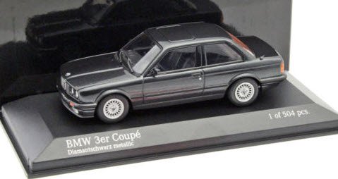 ミニチャンプス 431024002 1/43 BMW 3シリーズ (E30) 1989 ブラック 
