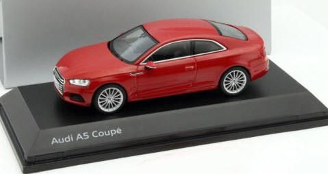 2024-25 秋冬新作  スパーク 5011605432 1/43 アウディ A5 クーペ タンゴ レッド 乗用車
