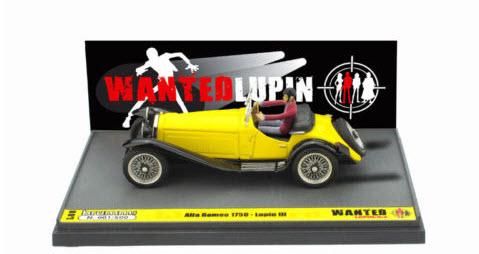 経典 ブルム 「WANTED ルパン三世 1750 アルファ・ロメオ 1/43 L08 その他