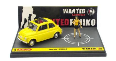 ブルム L04 1/43 フィアット 500F ルパン三世 「WANTED」 峰不二子 