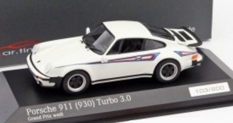 ミニチャンプス CA04316033 1/43 ポルシェ 911 (930) Turbo 3.0 グランプリ ホワイト 特注品 -  ミニチャンプス専門店　【Minichamps World】