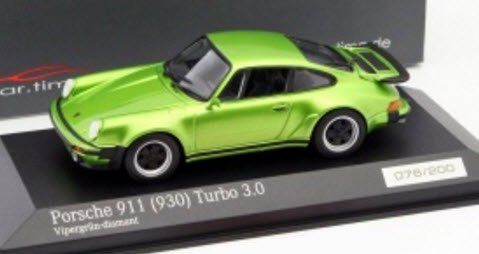 ミニチャンプス CA04316027 1/43 ポルシェ 911 (930) Turbo 3.0 バイパー グリーン 特注品 - ミニチャンプス専門店　 【Minichamps World】