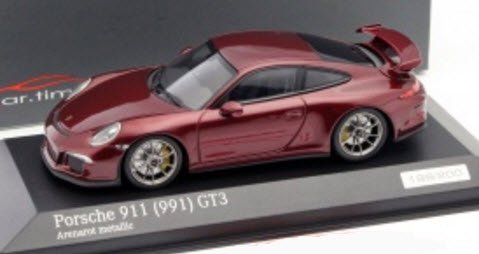 ミニチャンプス CA04316087 1/43 ポルシェ 911 (991) GT3 arena レッド