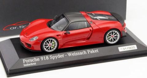 ミニチャンプス CA04316010 1/43 ポルシェ 918 スパイダー Weissach