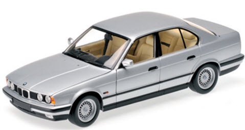 ミニチャンプス 100024005 1/18 BMW 535I (E34) 1988 シルバー 