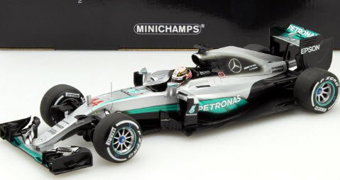 ミニチャンプス 110160044 1/18 メルセデス AMG ペトロナス F1チーム W07 ハイブリッド #44 ルイス・ハミルトン  オーストラリアGP 2016 - ミニチャンプス専門店　【Minichamps World】