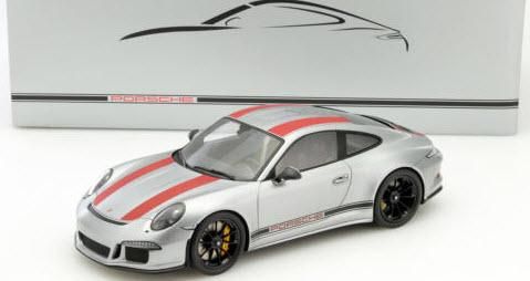 スパーク WAX02100023 1/18 ポルシェ 911 (991) R 2016 シルバー