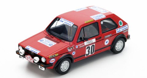 スパーク S3208 1/43 VW Volkswagen Golf GTI #30 Monte Carlo Rally