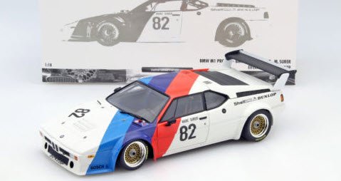 ミニチャンプス 180792982 1/18 BMW M1 プロカー #82 DRM