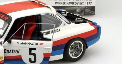 ミニチャンプス 1/18 BMW 3.5 CSL MINICHAMPS BMW 3.5 CSL Fitzpatrick Winner 6h Silverstone