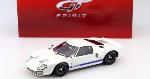 GTスピリット GTS131 1/18 フォード GT40 Mk.1 (ホワイト) - ミニチャンプス専門店　【Minichamps World】