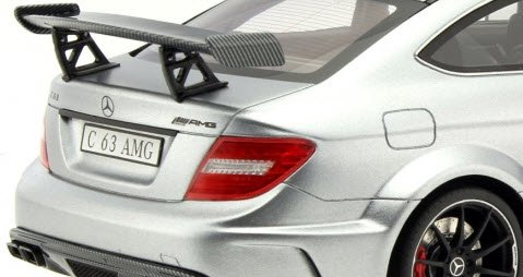 GTスピリット GTS731 1/18 メルセデスベンツ C63 AMG ブラックシリーズ (マットシルバー) - ミニチャンプス専門店  【Minichamps World】