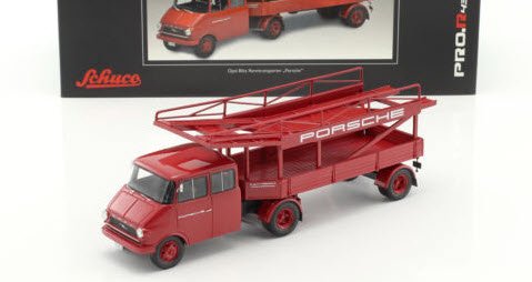 シュコー 450901500 1/43 Opel Blitz レーシング トランスポーター