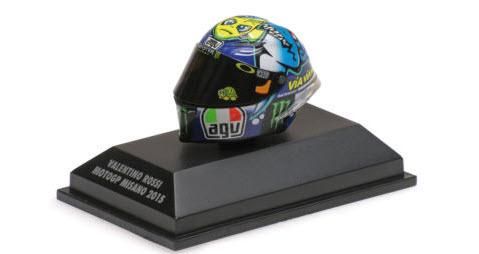 ミニチャンプス 398150096 1/8 AGV ヘルメット バレンティーノ・ロッシ モトGP ミサノGP 2015 - ミニチャンプス専門店　 【Minichamps World】