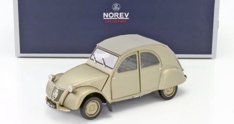 ノレブ 181497 1/18 シトロエン 2CV A (1950) グレー - ミニチャンプス専門店　【Minichamps World】