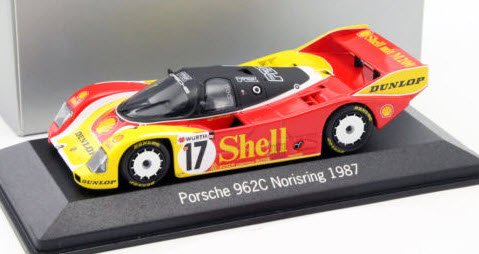 ミニチャンプス WAP0201040C 1/43 ポルシェ 962 C #17 Norisring 1987 