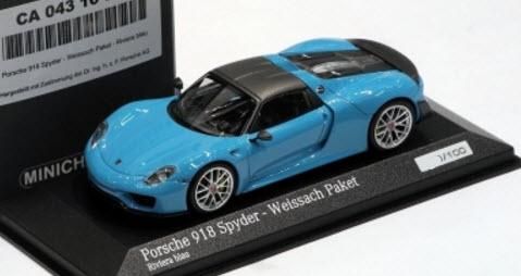 Amazon | ☆ ミニチャンプス 1/43 ポルシェ 918 スパイダー