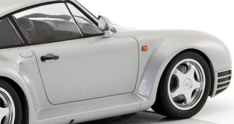 ミニチャンプス 155066201 1/18 ポルシェ 959 1987 シルバー