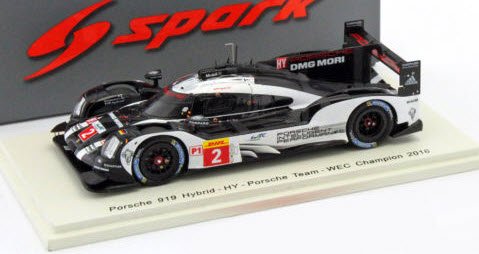 スパーク S5148 1/43 Porsche 919 Hybrid HY No.2 1st 6h of Bahrain 2016 Champion  WEC R.Dumas N.Jani M.Lieb - ミニチャンプス専門店　【Minichamps World】