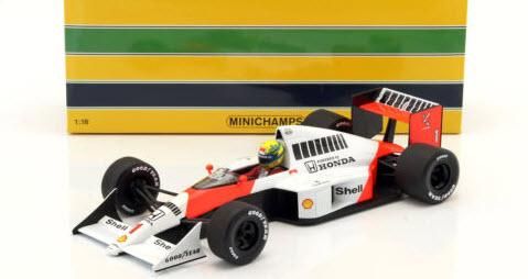 ミニチャンプス 540891801 1/18 マクラーレン・ホンダ MP4/5 (No.1/1989)A.セナ セナ・コレクション -  ミニチャンプス専門店　【Minichamps World】