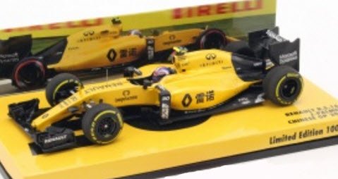 ミニチャンプス 447160030 1/43 ルノー スポーツ F1チーム RS16 #30 ジョリオン・パーマー 中国GP 2016 特注品 -  ミニチャンプス専門店　【Minichamps World】