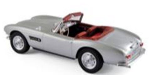 ノレブ 183230 1/18 BMW 507 1956 シルバー - ミニチャンプス専門店