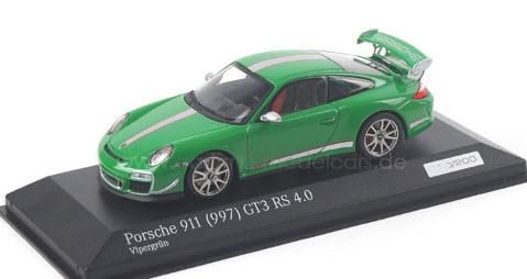 ミニチャンプス CA04316053 1/43 ポルシェ 911 (997) GT3 RS 4.0