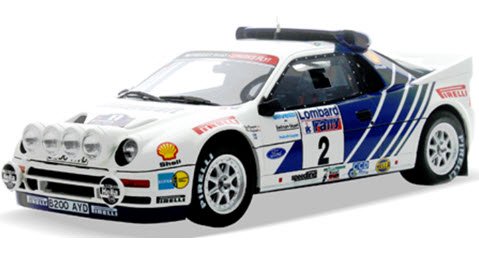 OTTO オットー OTM679 1/18 フォード RS200 グループB Lombard Rally (RAC) 1986 （ホワイト） -  ミニチャンプス専門店 【Minichamps World】