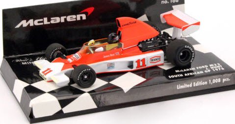 ☆1/43 マクラーレン フォード M23 F1 1976 南アフリカGP J.ハント