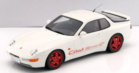 GTスピリット ZM092 1/18 ポルシェ 968 CS ホワイト 特注品