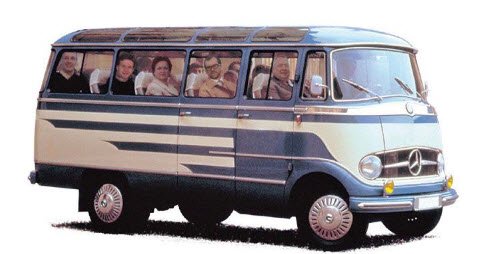 ノレブ 183412 1/18 メルセデス・ベンツ O319 バス 1957 ブルー