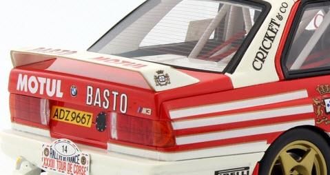 OTTO オットー OTM669 1/18 BMW M3 ラリー Tour de Corse 1989
